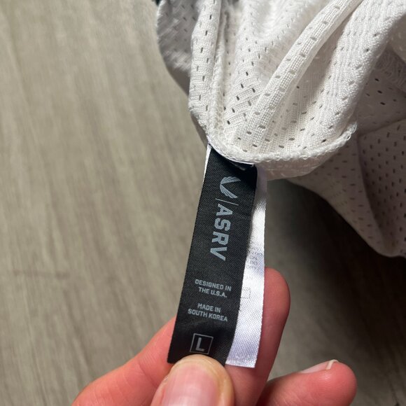 ASRV - Mesh Shorts non liner - White - Picture 6 of 6